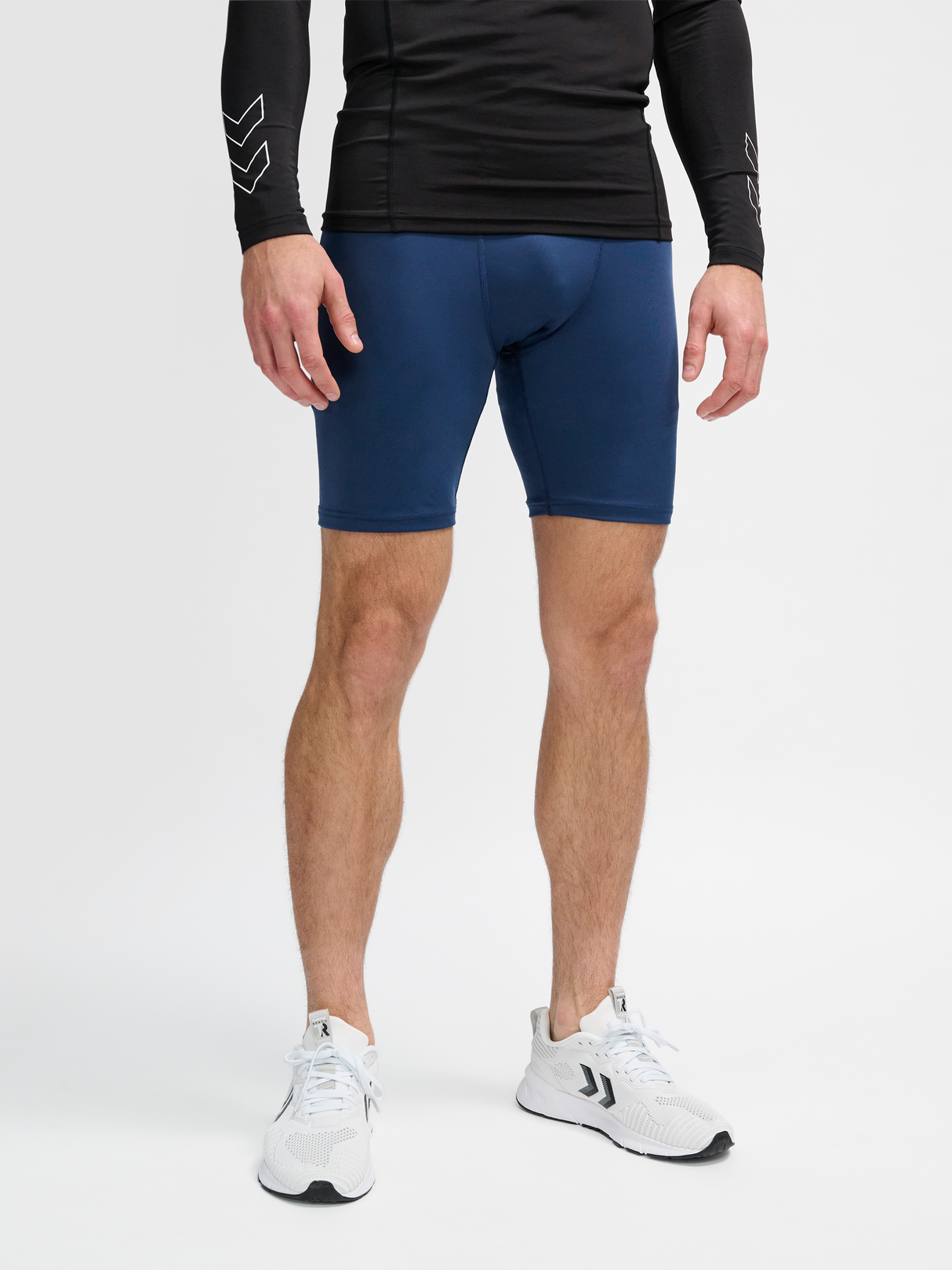 hummel Men's Training Essentials Topaz Tight Shorts-5