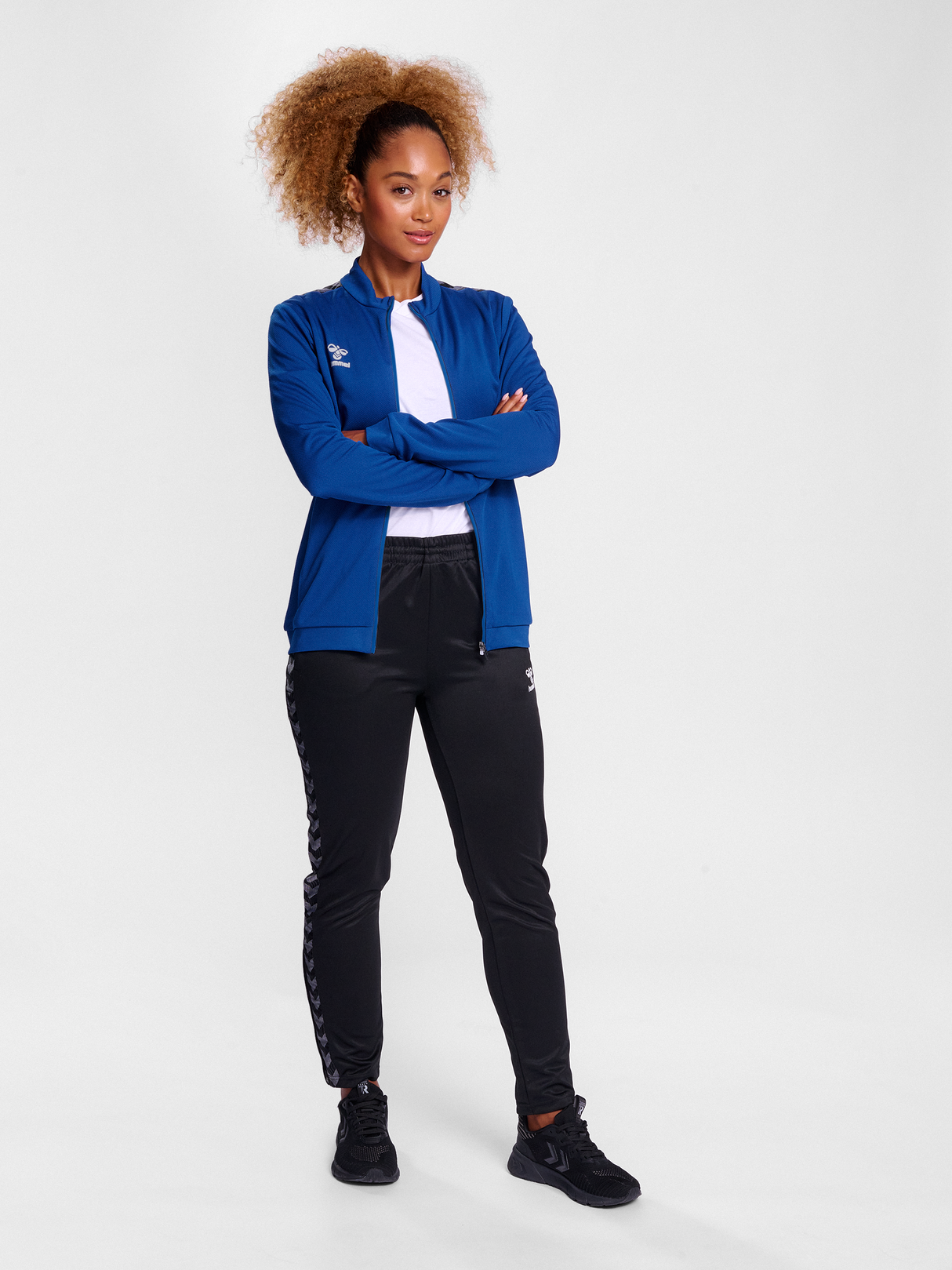 hummel Women's Authentic Polyester Zip Jacket-5