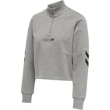 hummel Women's Legacy Nikka Cropped Half Zip-1