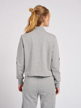 hummel Women's Legacy Nikka Cropped Half Zip-7