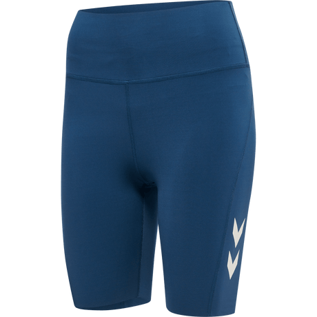 hummel Women's Mindful Training Grace High Waist Tight Shorts-1
