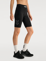 hummel Women's Elemental Cotton Shorts Tights-5