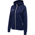 hummel Women's Move Grid Cotton Zip Hoodie-1