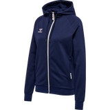 hummel Women's Move Grid Cotton Zip Hoodie-1