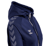 hummel Women's Move Grid Cotton Zip Hoodie-3