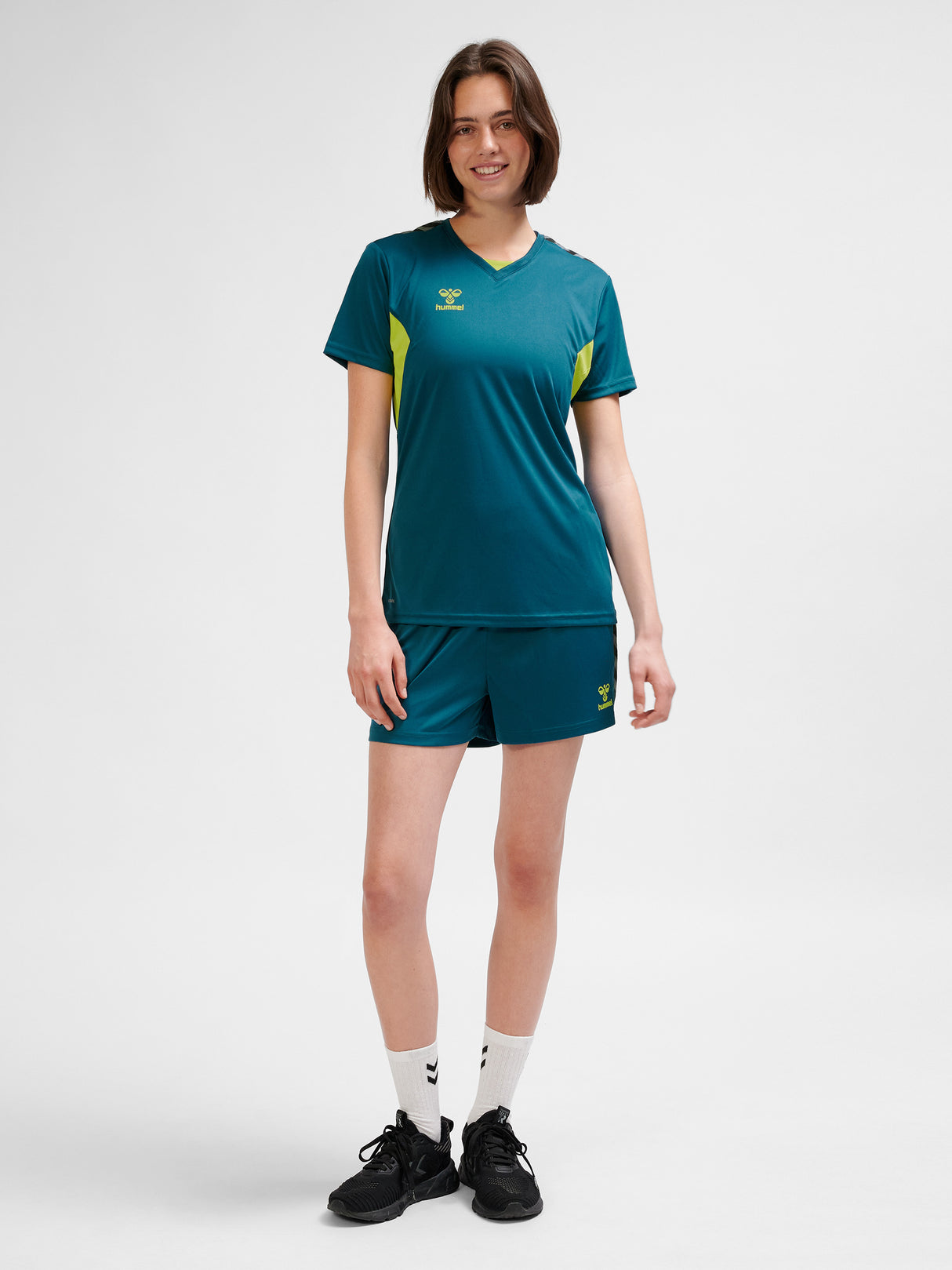 hummel Women's Authentic Polyester Shorts-6