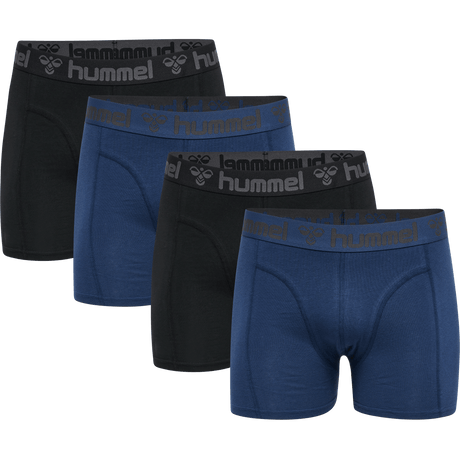 hummel Men's Marston 4-Pack Boxers-1