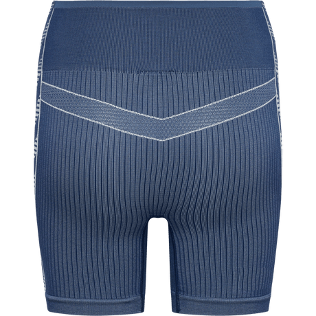 hummel Women's Mindful Training Blaze Seamless Mid Waist Shorts-2