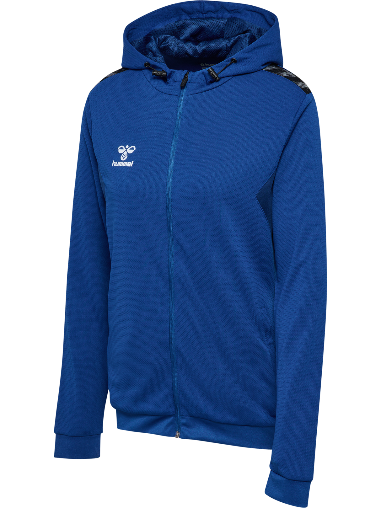 hummel Women's Authentic Polyester Zip Hoodie-1