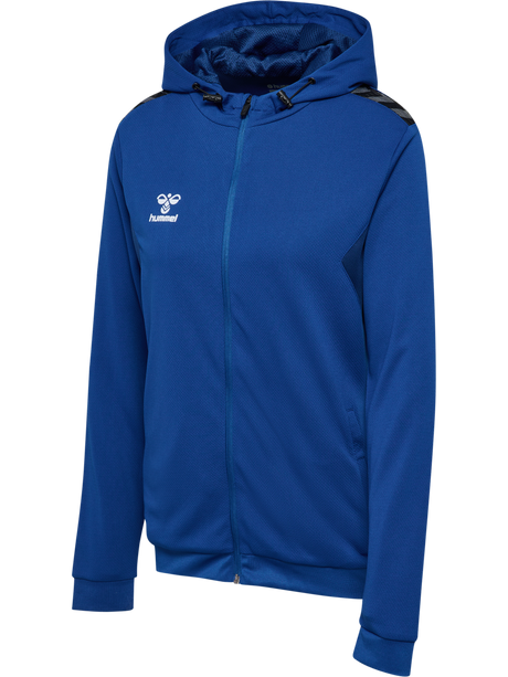 hummel Women's Authentic Polyester Zip Hoodie-1