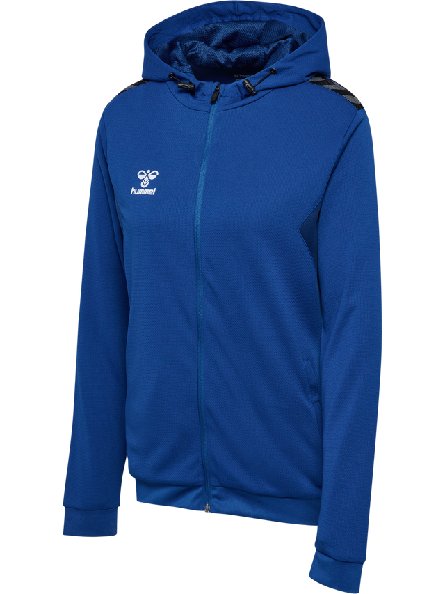 hummel Women's Authentic Polyester Zip Hoodie-1