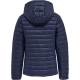 hummel Women's Red Quilted Hood Jacket-2