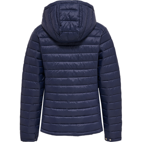 hummel Women's Red Quilted Hood Jacket-2