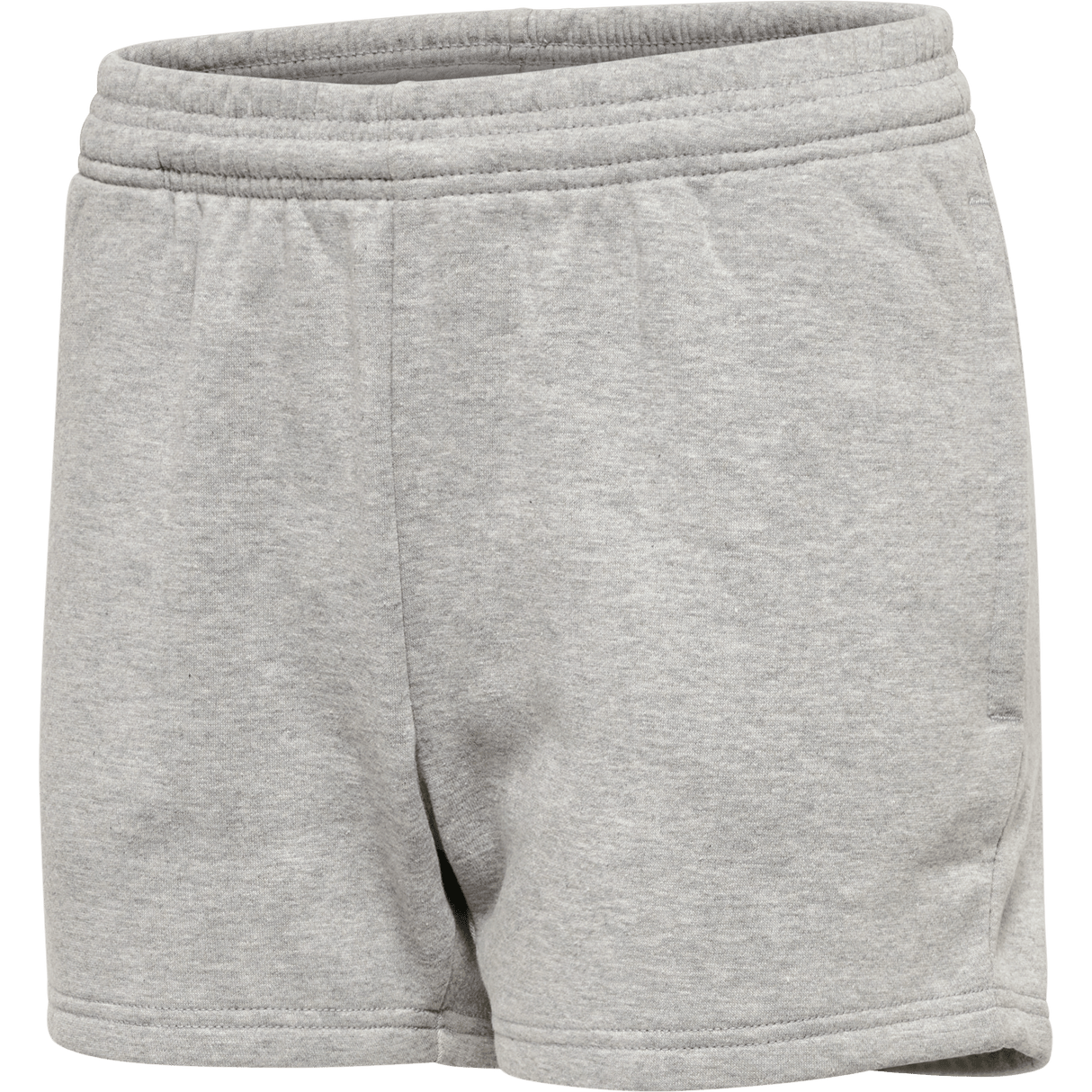 hummel Women's Red Basic Sweat Shorts-1