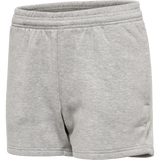 hummel Women's Red Basic Sweat Shorts-1