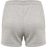 hummel Women's Red Basic Sweat Shorts-2