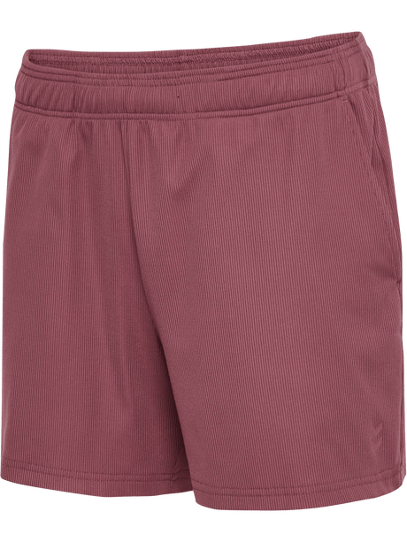 hummel Women's Pulse Rib Shorts-1