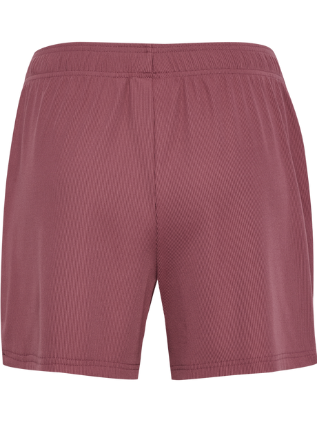 hummel Women's Pulse Rib Shorts-2