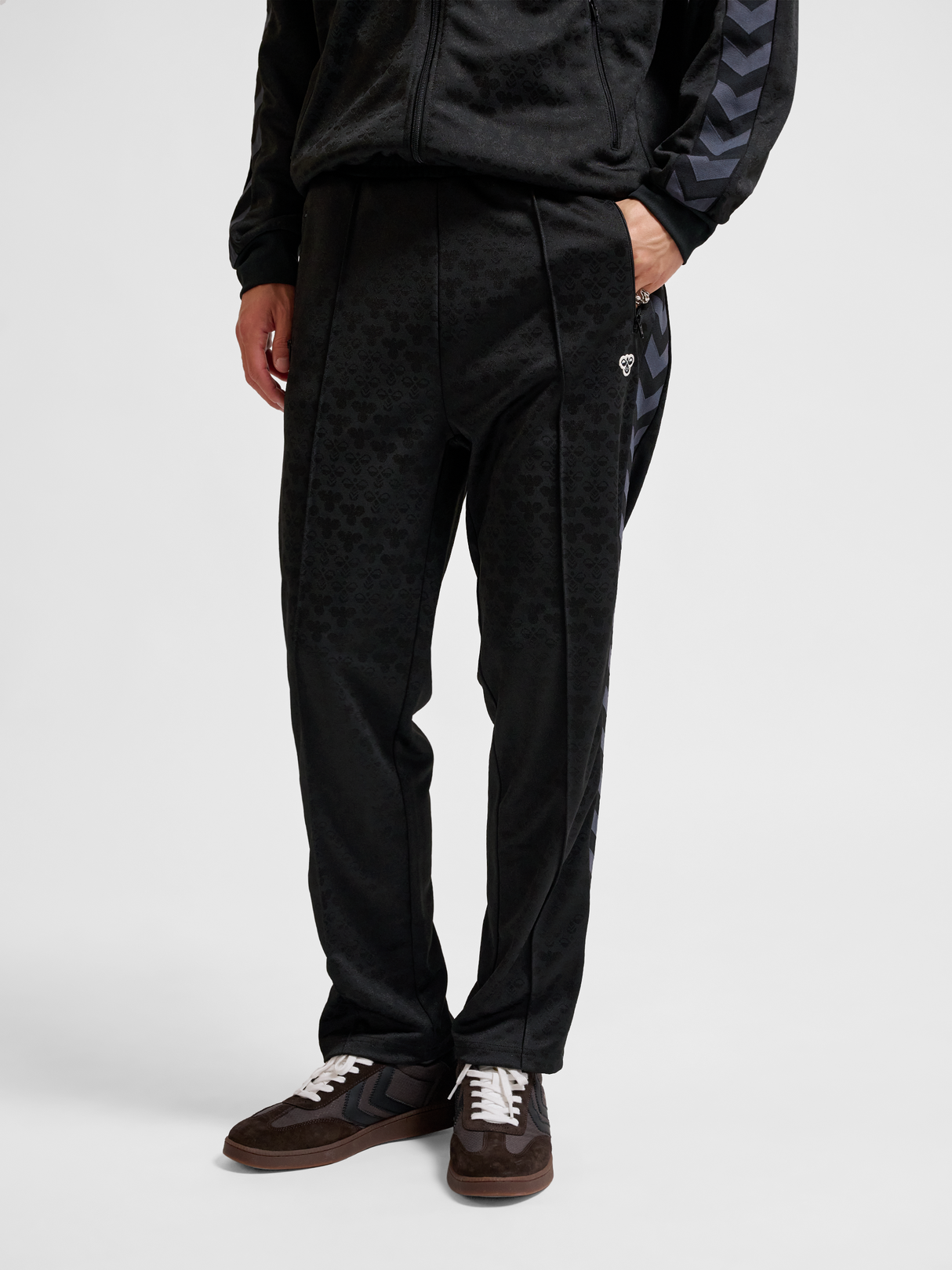 hummel Unisex Archive Regular Poly Pants AOP-5