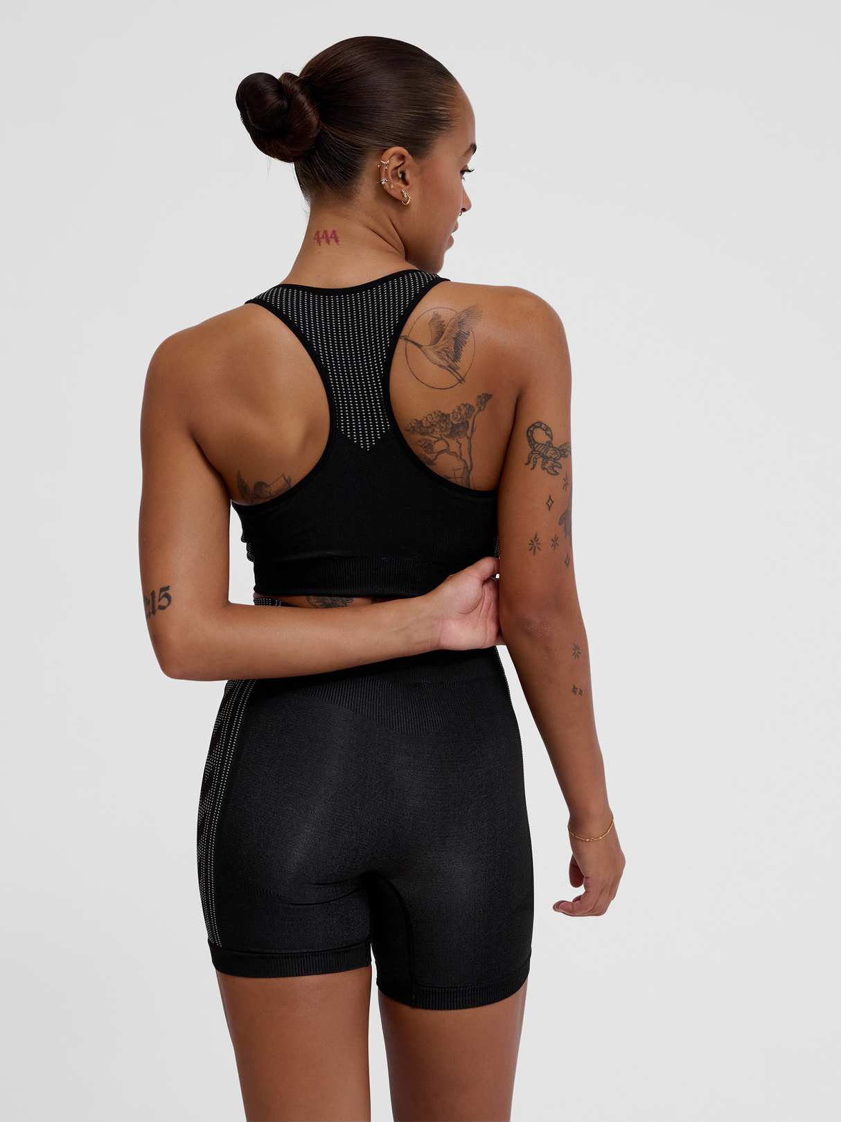hummel Women's Mindful Training Shaping Seamless Padded Bra-4