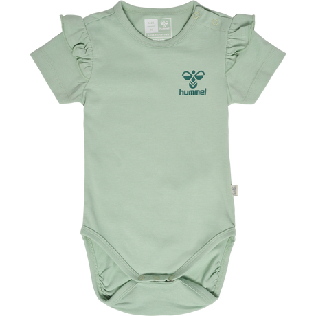 hummel Infant & Toddler Talya Ruffle Bodysuit Short Sleeve-1