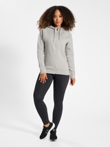 hummel Women's Red Classic Zip Hoodie-4