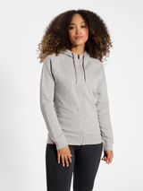 hummel Women's Red Classic Zip Hoodie-5