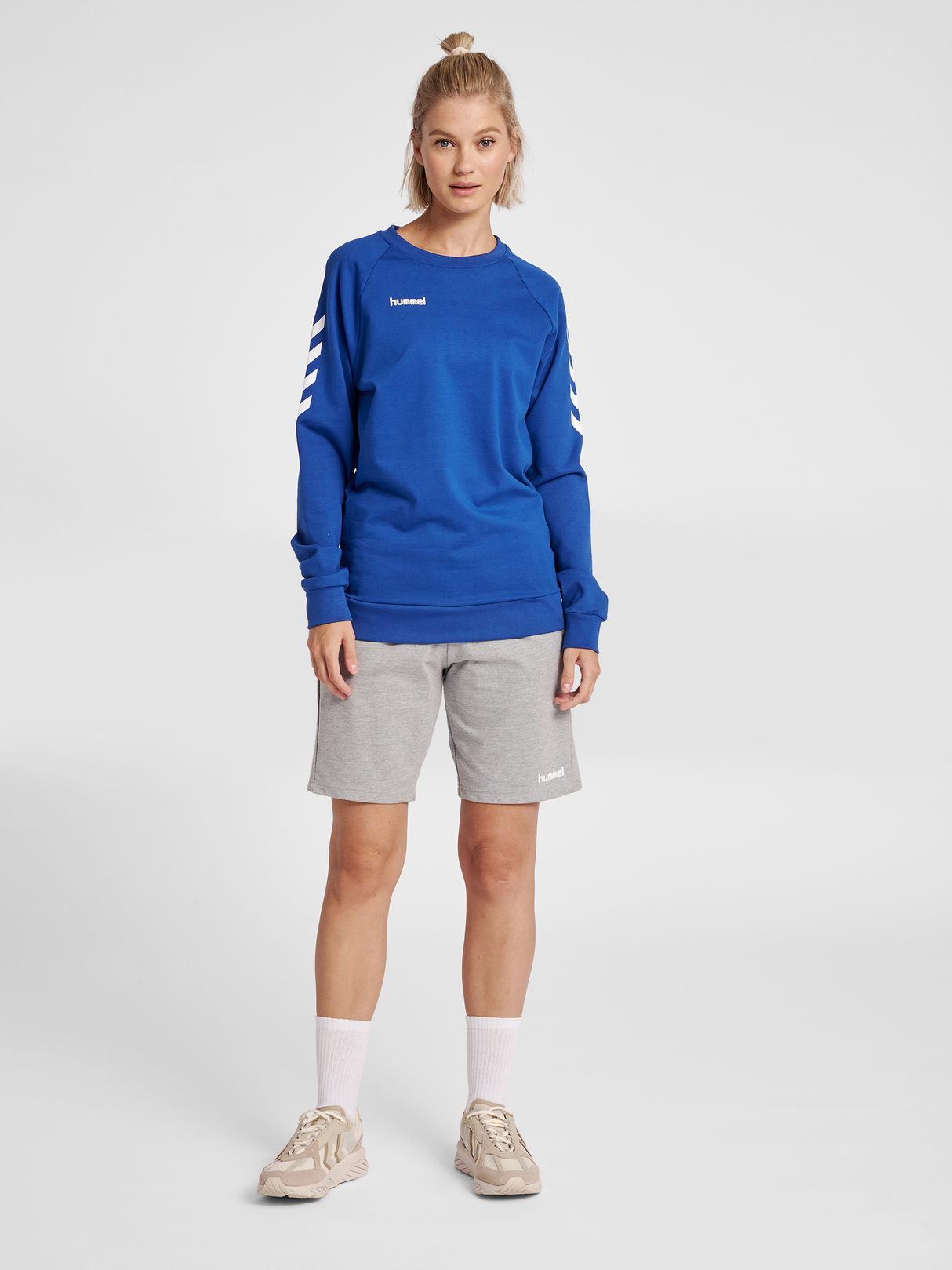 hummel Women's Go Cotton Sweatshirt-3