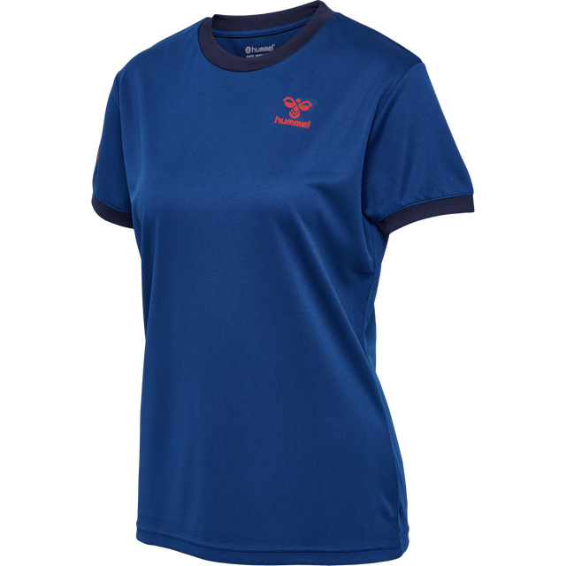hummel Women's Q4 Poly Short Sleeve Jersey-1