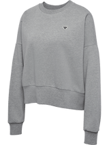 hummel Women's Boxy Crewneck Bee-1