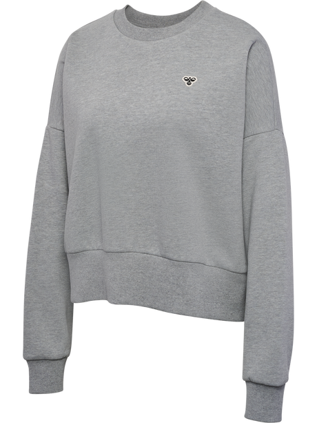 hummel Women's Boxy Crewneck Bee-1