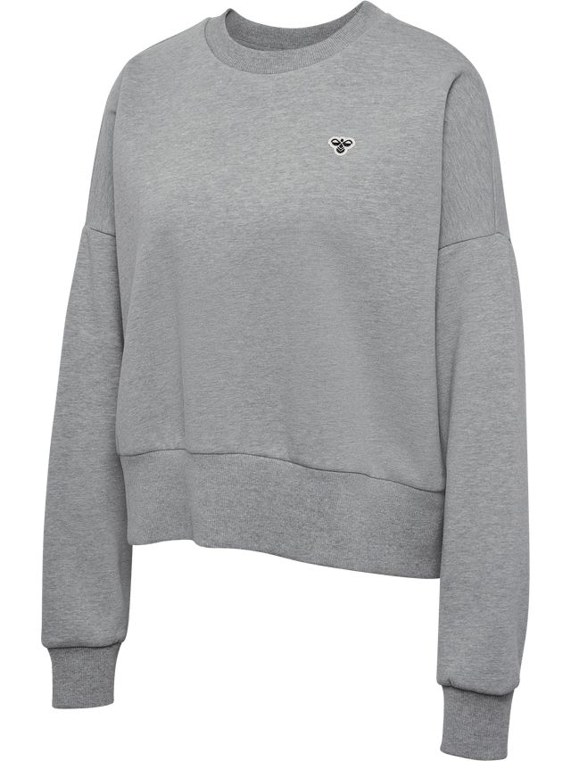 hummel Women's Boxy Crewneck Bee-1