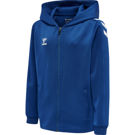 hummel Youth Core XK Poly Zip Hood Sweatshirt-1