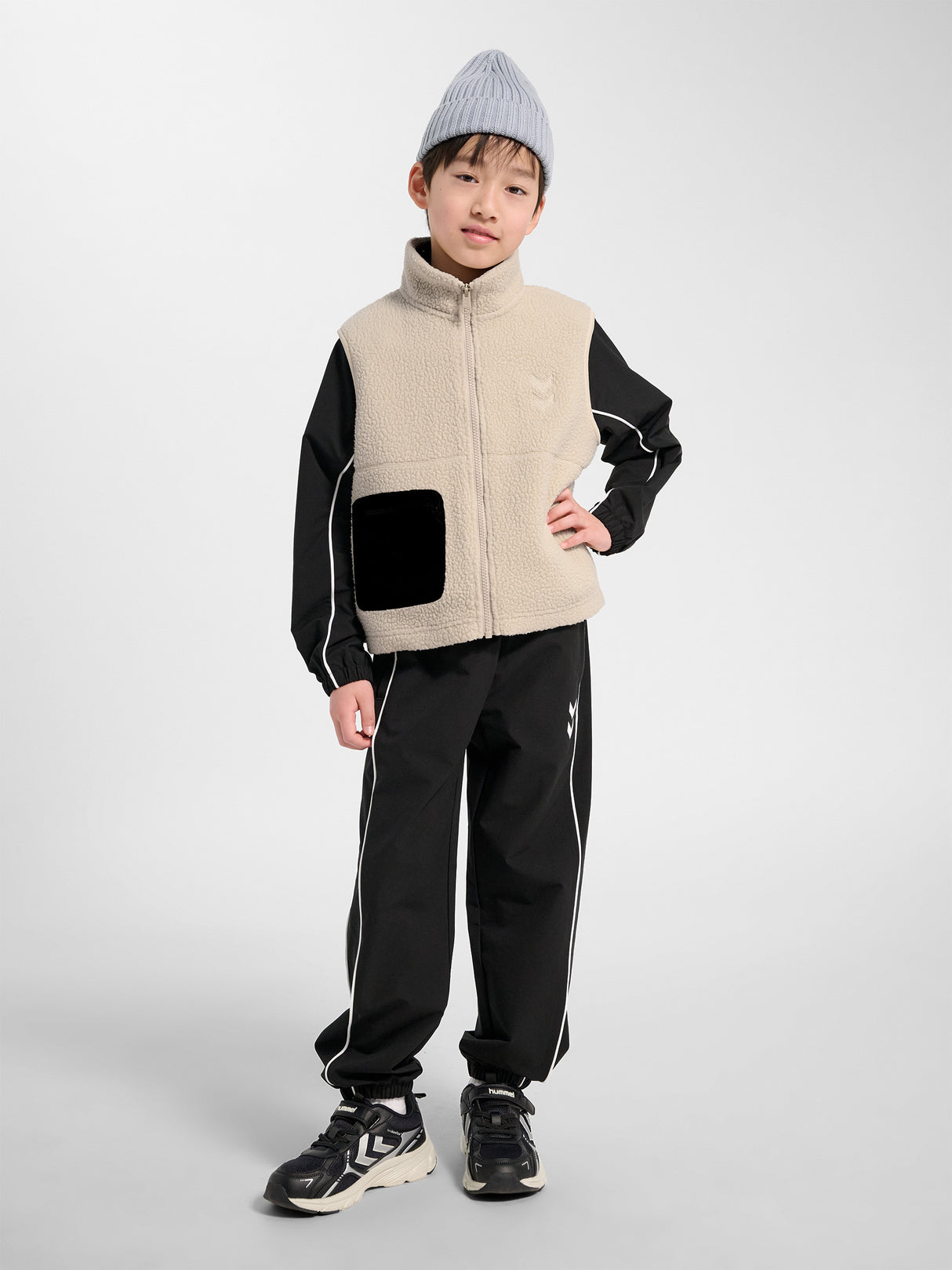 hummel Youth Martini Fleece Zip Vest-7
