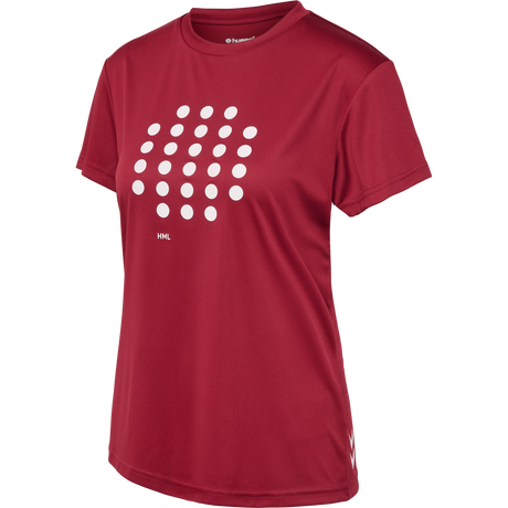 hummel Women's Court Short Sleeve T-Shirt-1