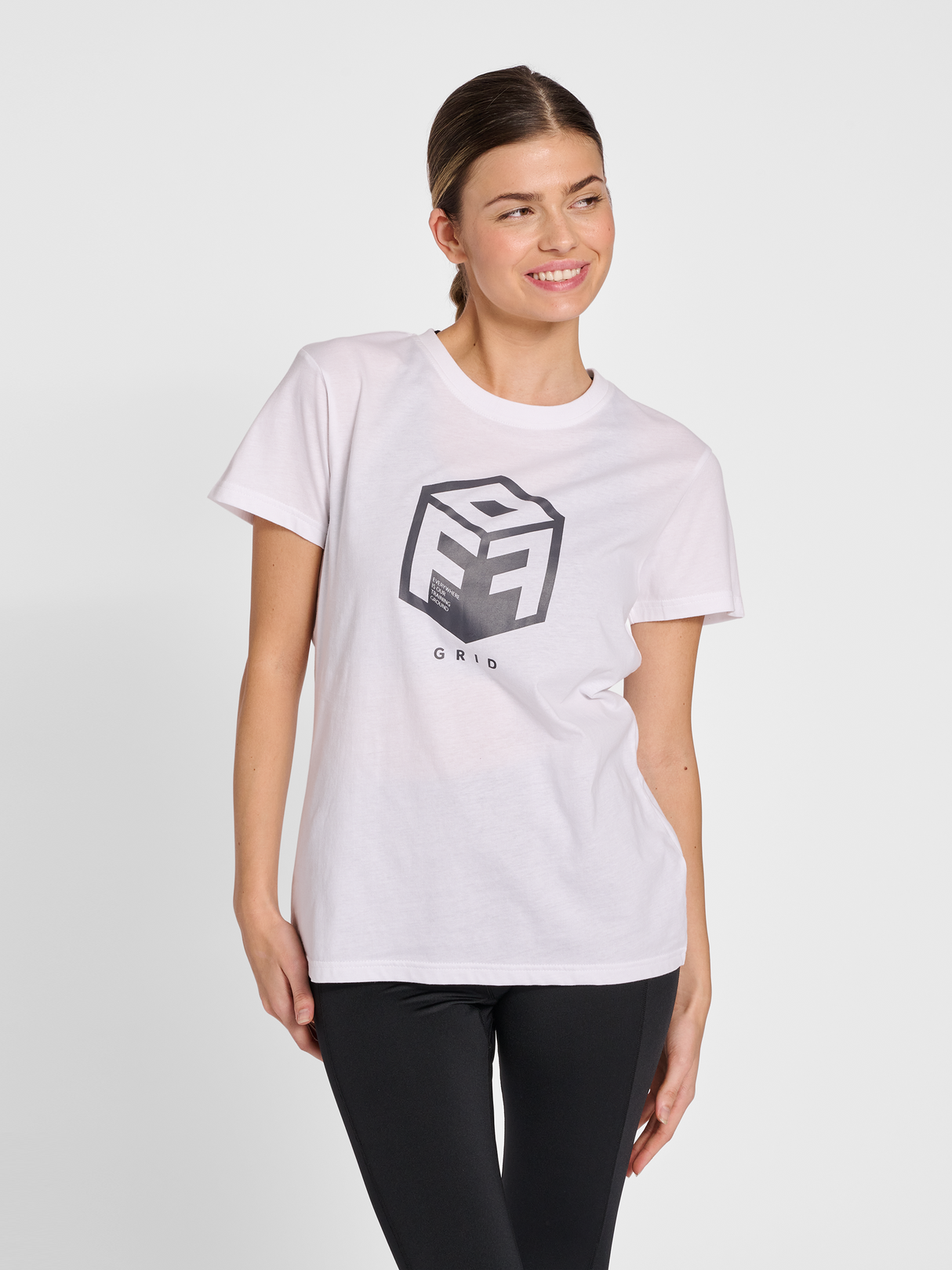 hummel Women's Offgrid Cotton Short Sleeve Jersey-5