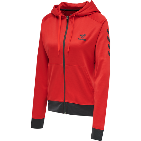 hummel Women's Action Poly Zip Hoodie-1