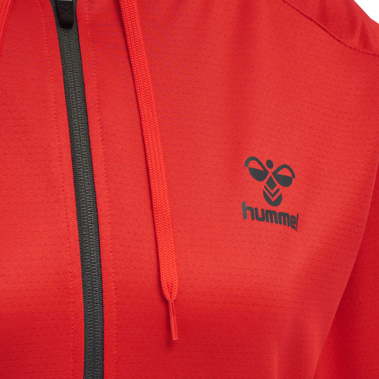 hummel Women's Action Poly Zip Hoodie-4