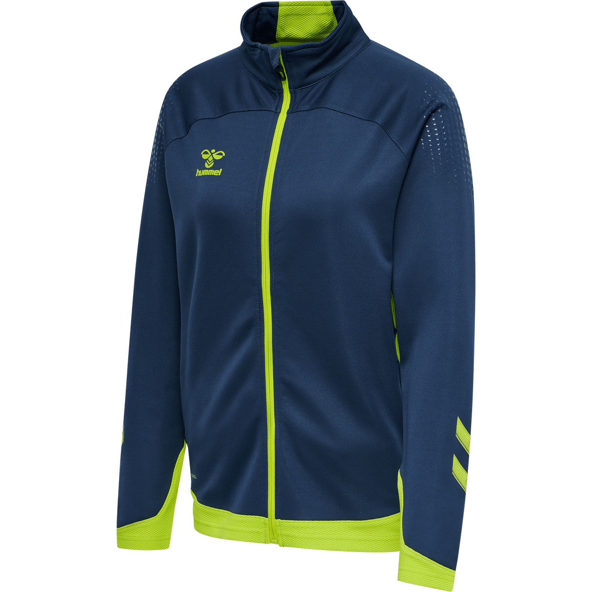 hummel Women's Lead Poly Zip Jacket-1