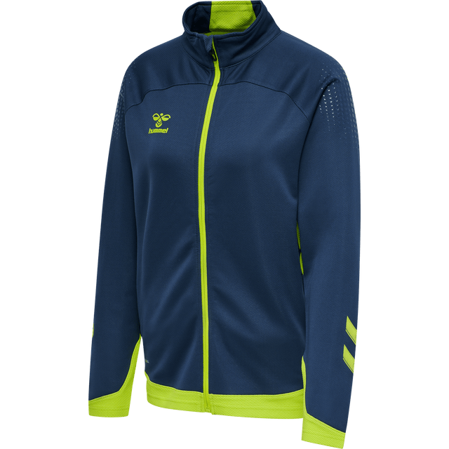 hummel Women's Lead Poly Zip Jacket-1