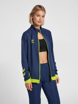 hummel Women's Lead Poly Zip Jacket-5