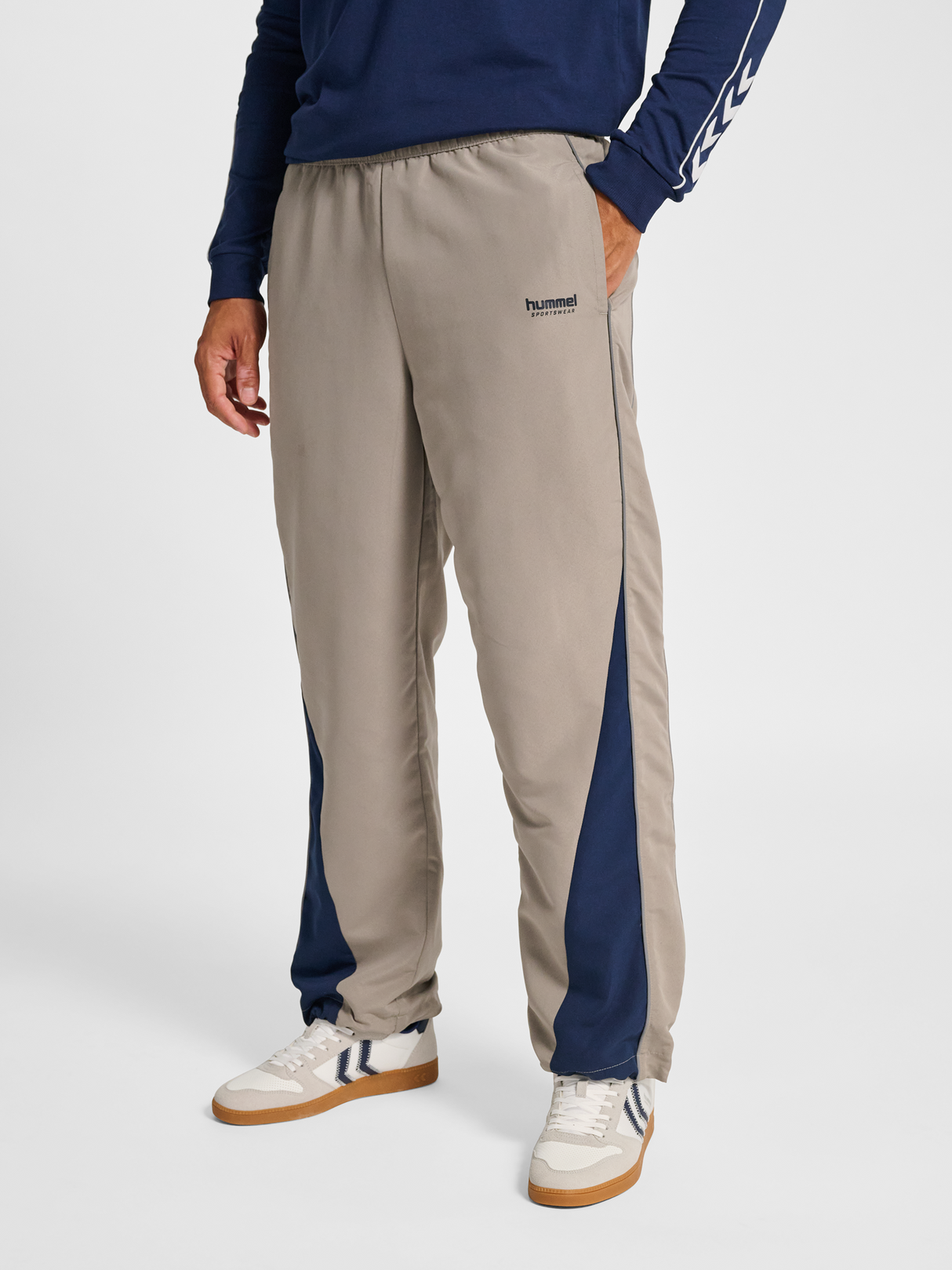 hummel Unisex Loose Track Pants Topscorer-5