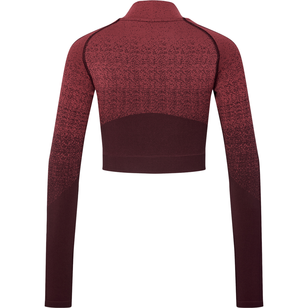 hummel Women's Mindful Training Fade Seamless Half Zip-2