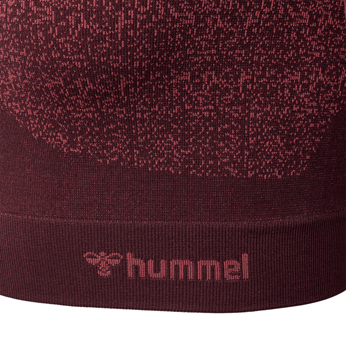 hummel Women's Mindful Training Fade Seamless Half Zip-3