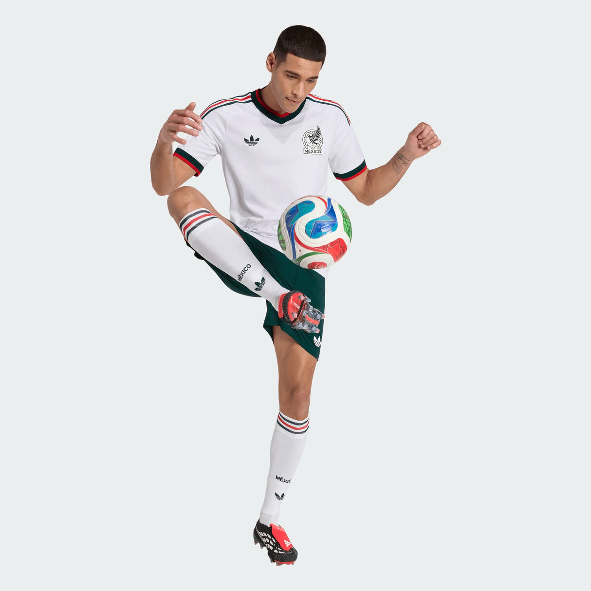 adidas Men's Mexico 26 Away Authentic Jersey-3