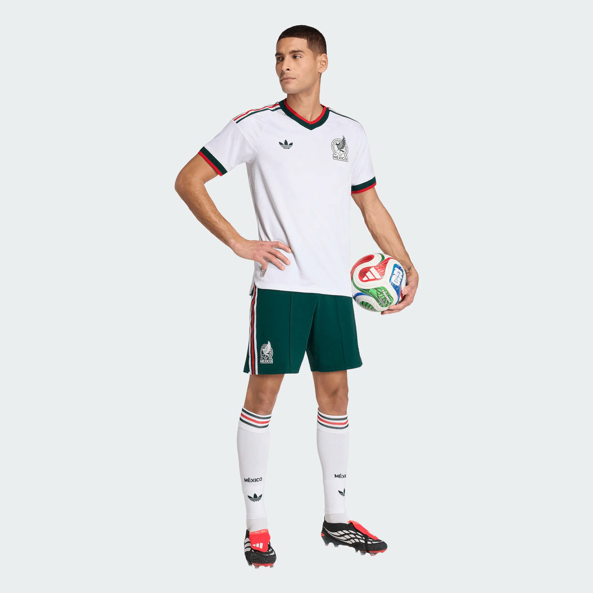 adidas Men's Mexico 26 Away Authentic Jersey-4