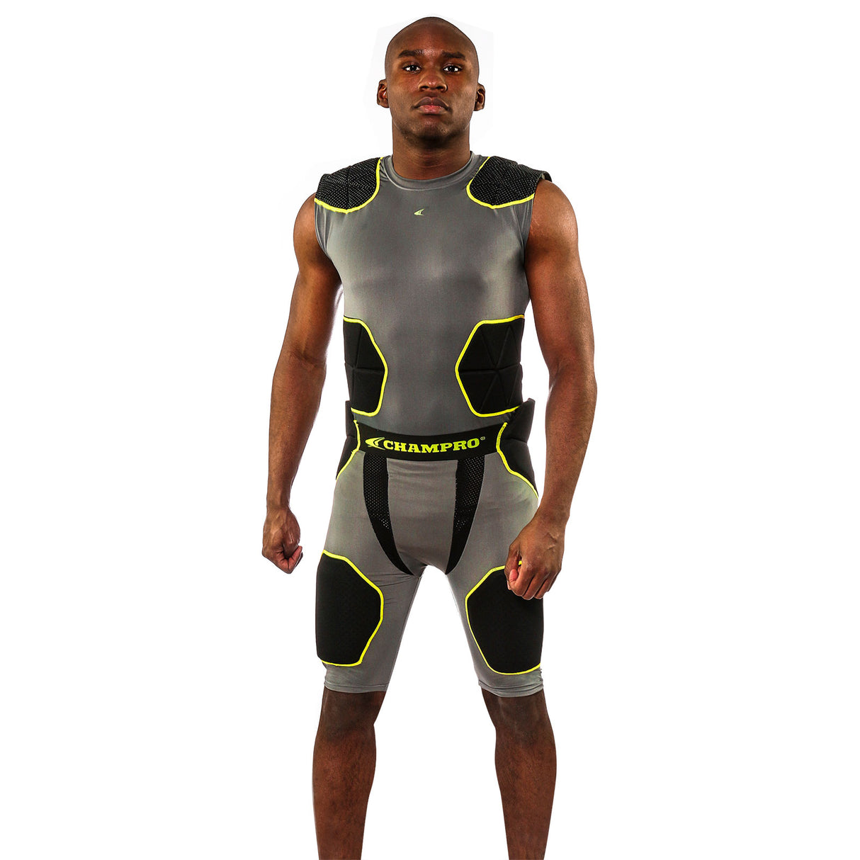 Champro Youth TRI-FLEX Compression Shirt with Cushion System-2