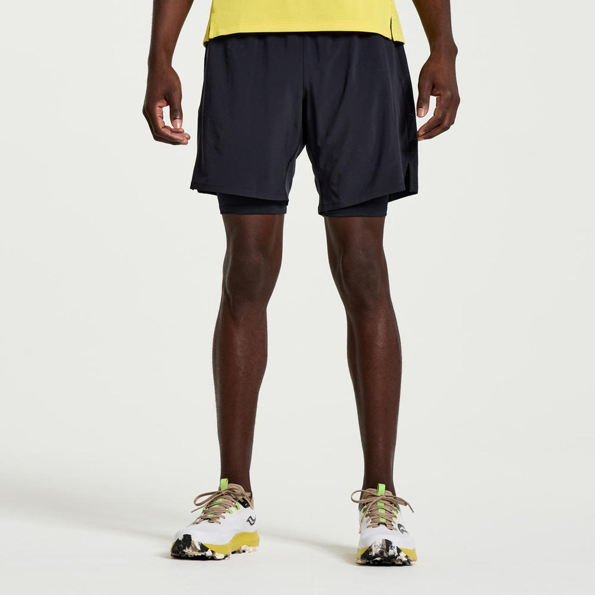Saucony Men's Outpace 7" 2-IN-1 Shorts