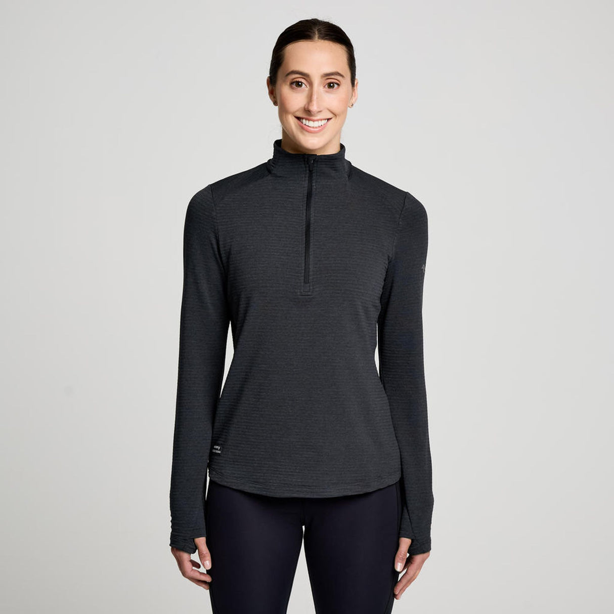 Saucony Women's Triumph 3D 1/2 Zip-1