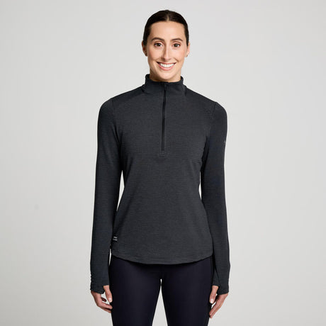 Saucony Women's Triumph 3D 1/2 Zip-1